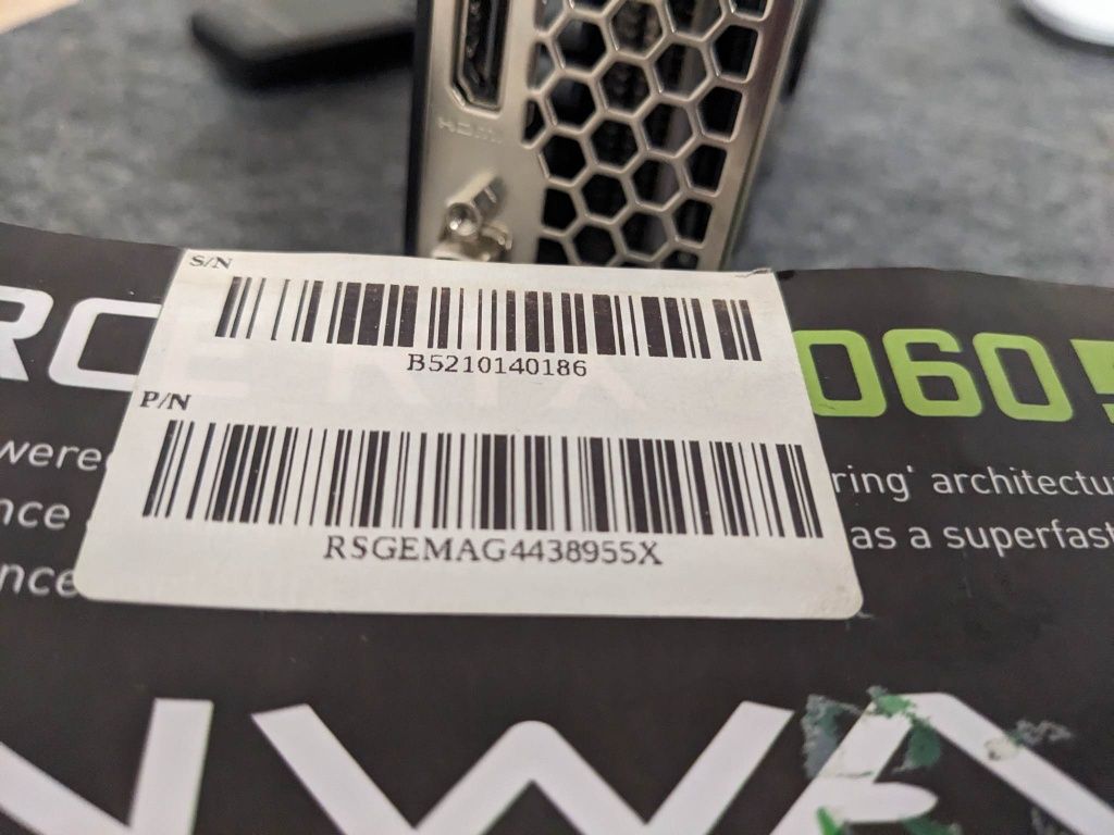 Placă video GeForce RTX 2060 8GB