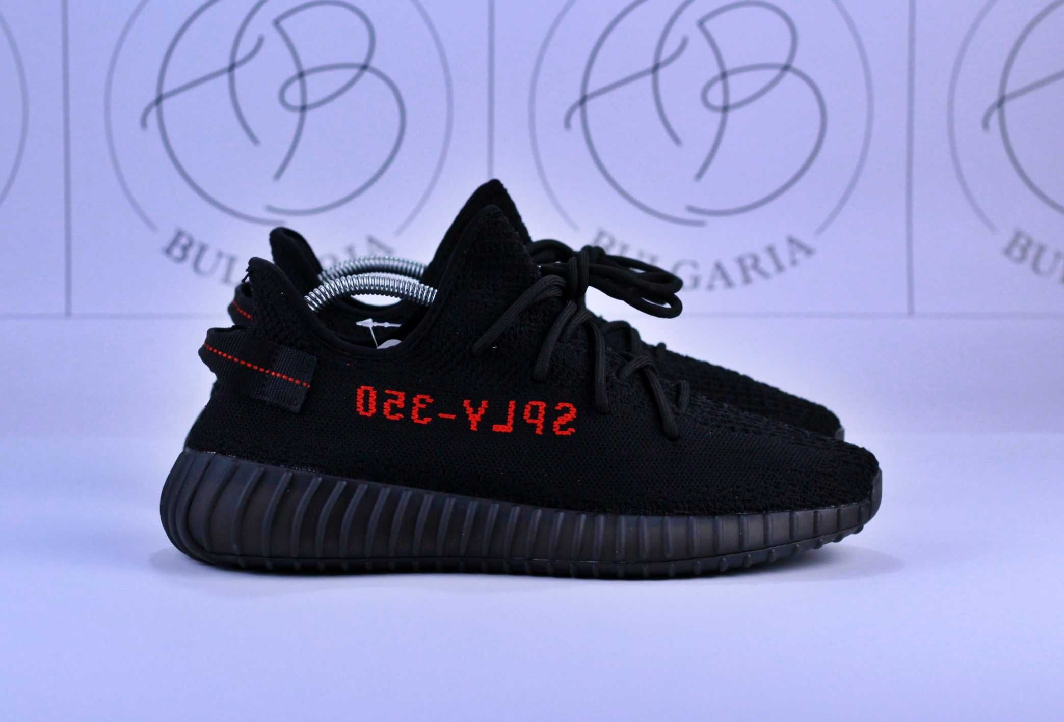 Adidas Yeezy Boost 350 Beluga Bone Bred Carbon Мъжки Дамски Маратонки