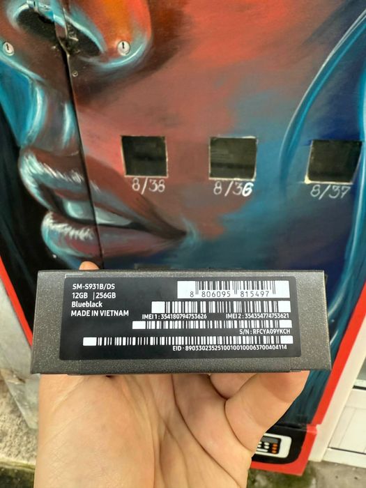 Чисто нов Samsung Galaxy S25 256 GB/12 GB Blue Black + гаранция