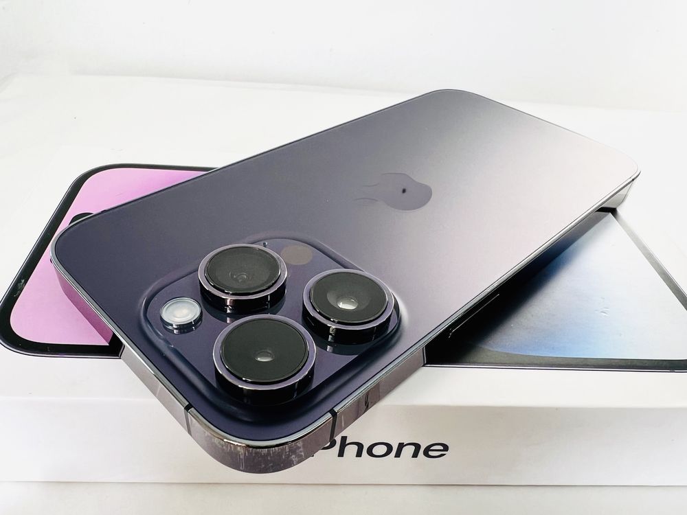 Apple iPhone 14 Pro 128GB Deep Purple Отличен! Гаранция!