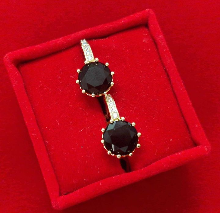 GP71, cercei placati aur 18k,incuietoare sigura, zirconiu