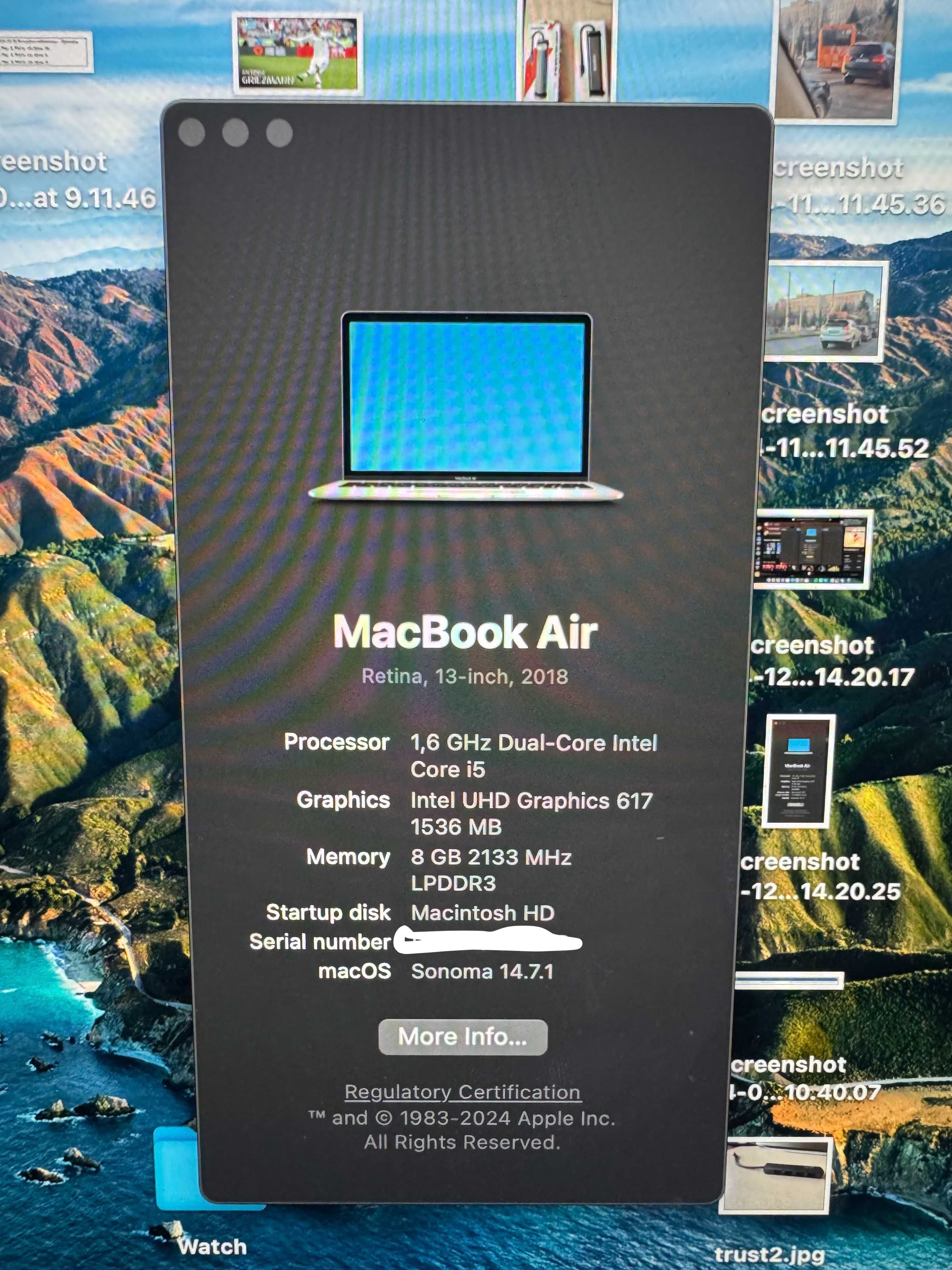 Macbook Air 2018 13-inch / Макбуук Еър 2018