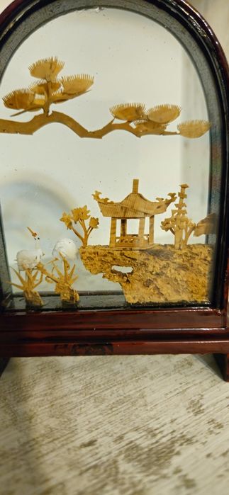 Vand stampe+diorame asiatice.Ou,feng shui,vaza..Scorpioni.Vezi 4 poze