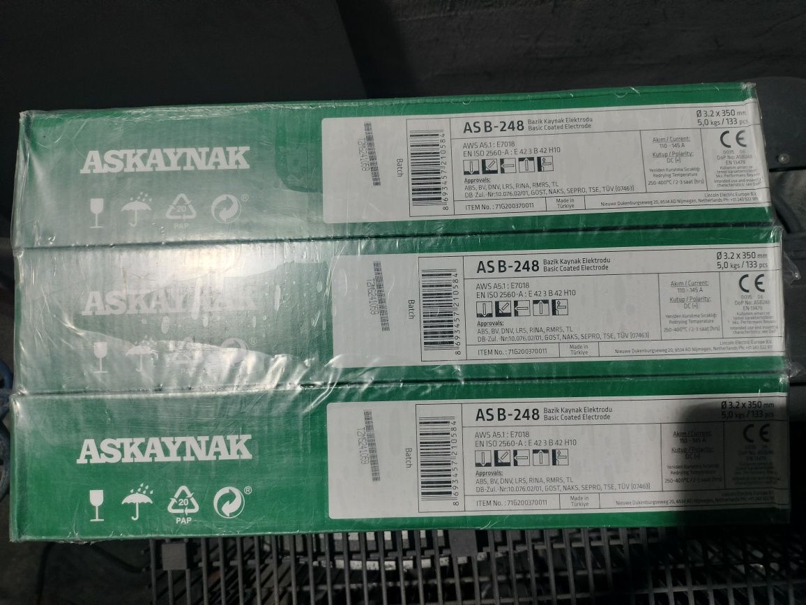 Electrozi bazici Askaynak 5 kg