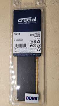 Memorie ram Sigilata Crucial 16GB DDR5 ( nu DDR4) 5200MHz CT16G52C42U5