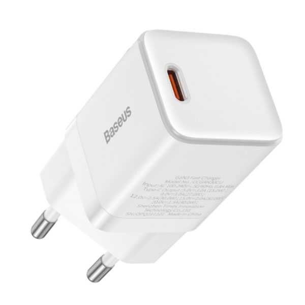 Сетевое зарядное Baseus GaN3 Fast Charger 1C 30W