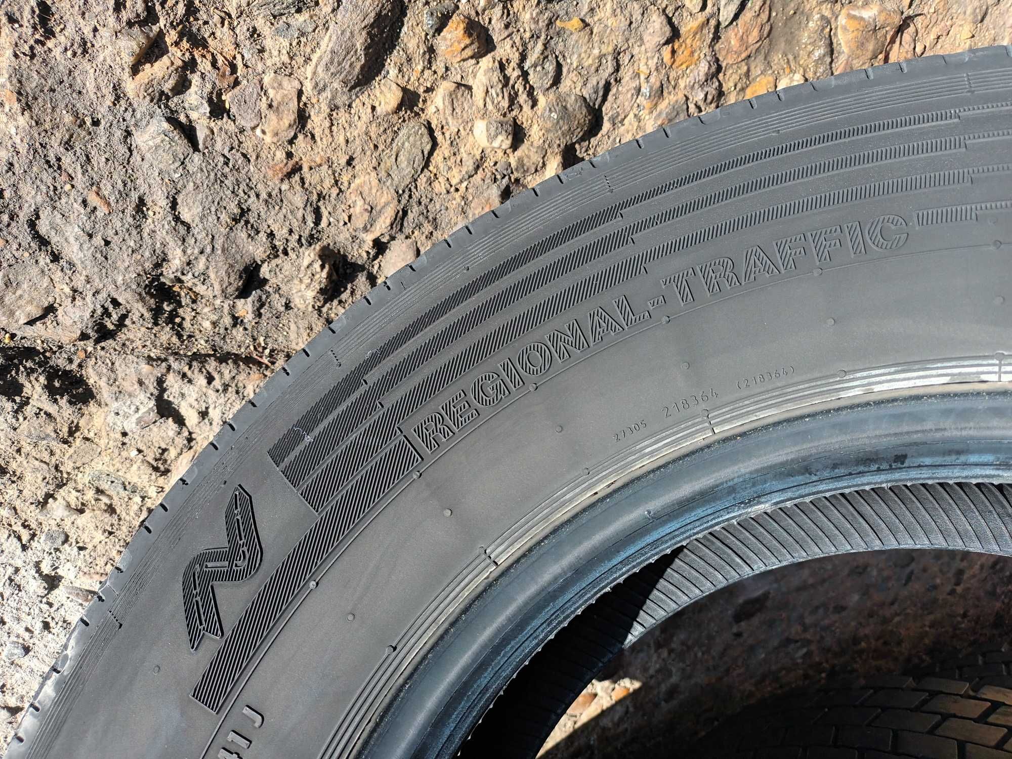 2 тежкотоварни гуми за ремарке 265/70 R19.5 Continental HTR1 143/141J