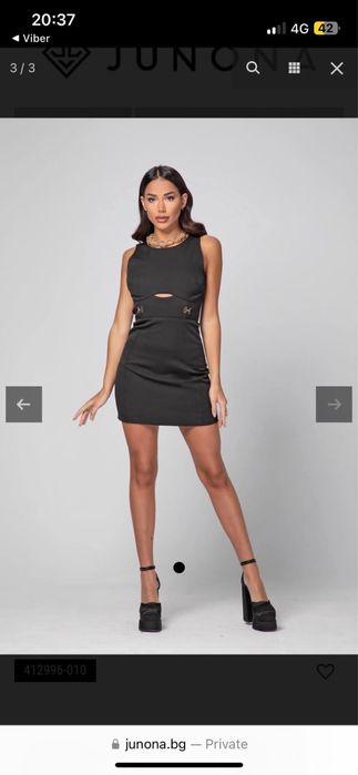 2 черни рокли - обличани по веднъж