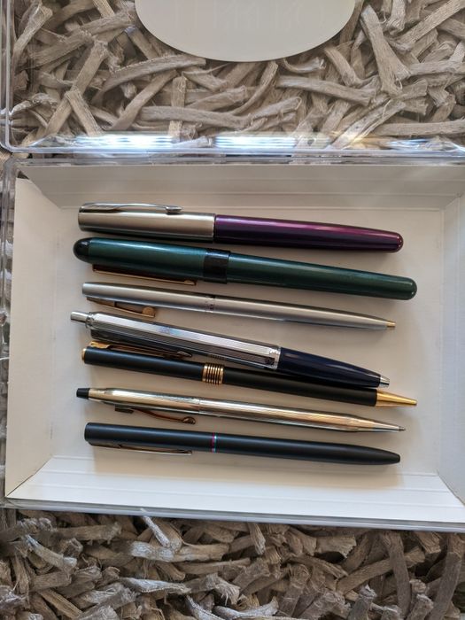 Stilouri Parker,CDP ,pixuri Sheaffer, Aurora,Cross, Ballograf,Baron