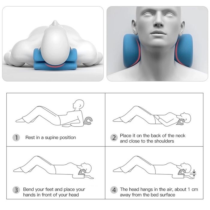 Targa de gat Relaxer cervical pentru Ameliorarea durerilor
