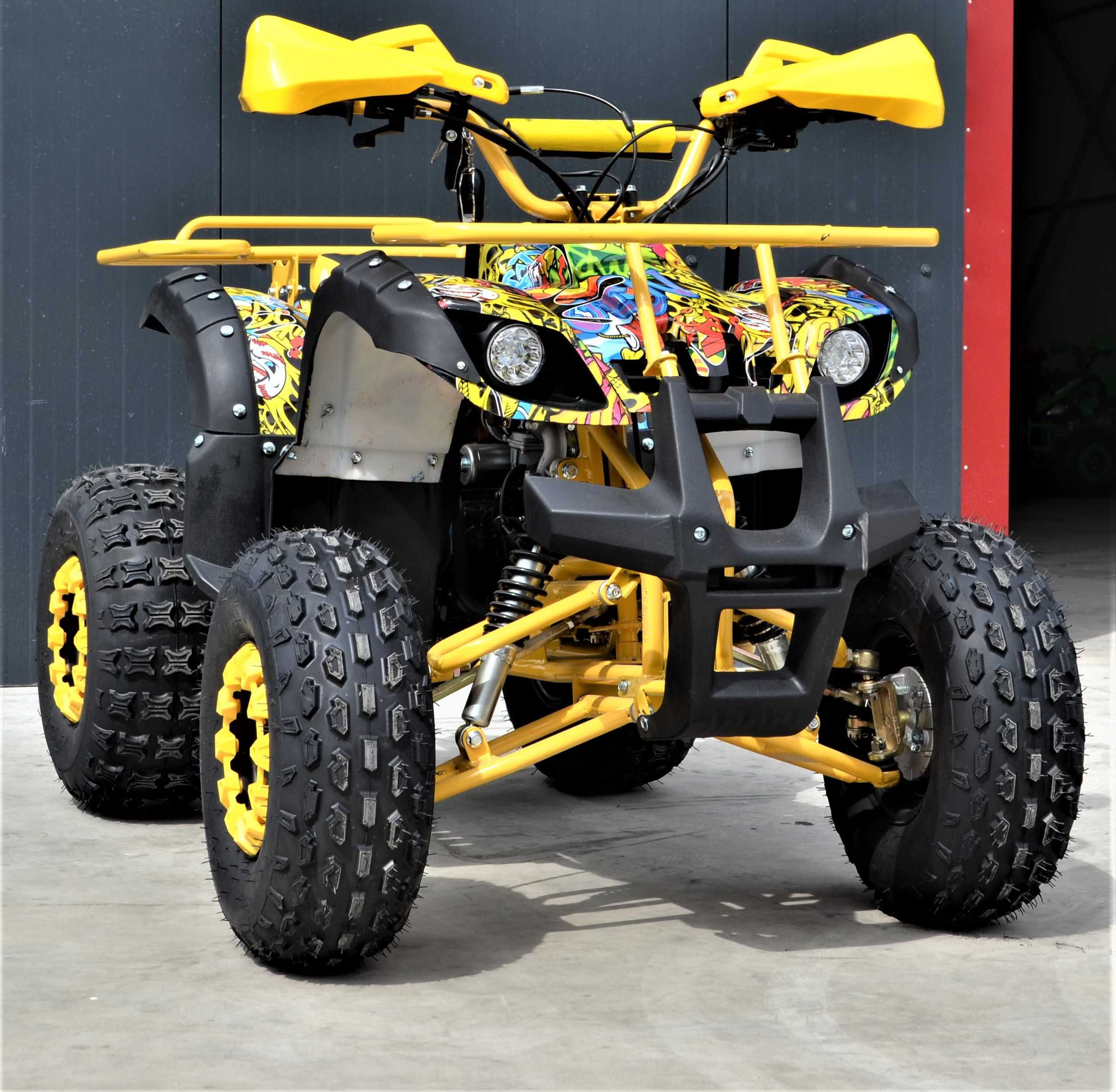 Atv Nitro Sport EGL Farmer Gizzly Graffiti 125Cm3 Cutie De Viteza 3+R