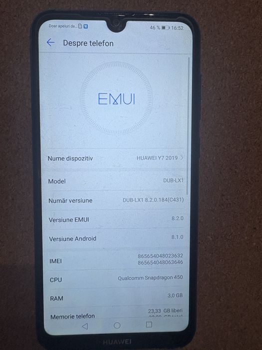 Huawei Y7 2019 32Gb ID-XXL4665