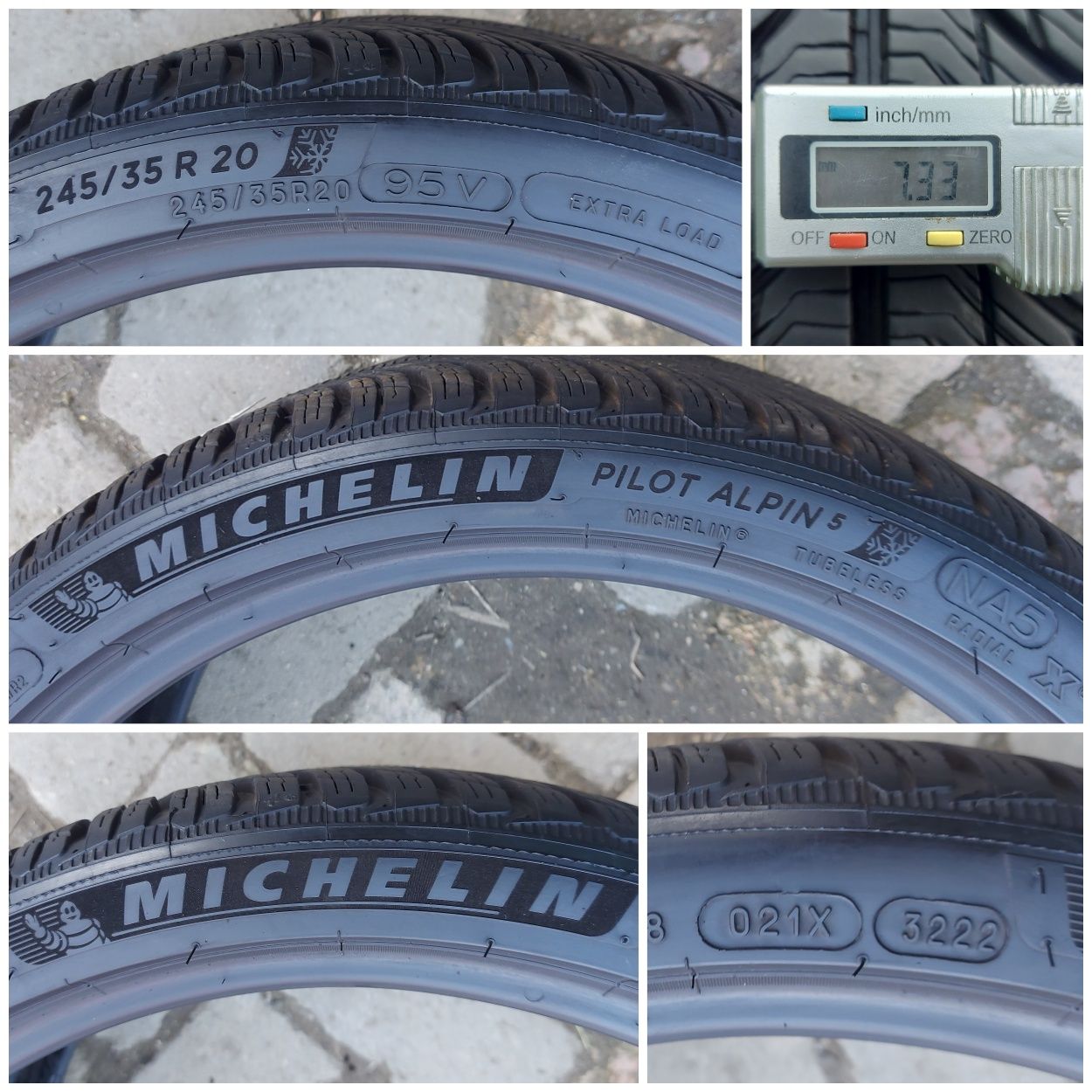 O bucată 255/245/235 45/35 R20 M+S iarnă - una Pirelli Michelin Contin
