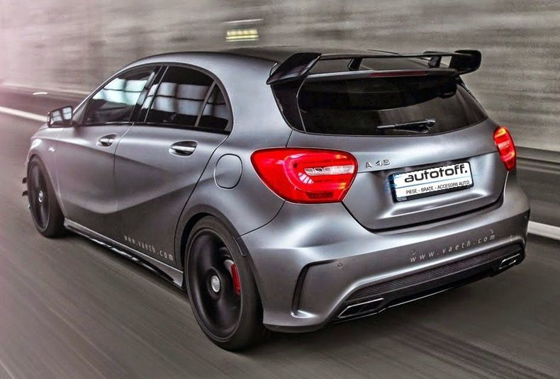 Difuzor bara spate Mercedes W176 A-Class (12-18) AMG Design
