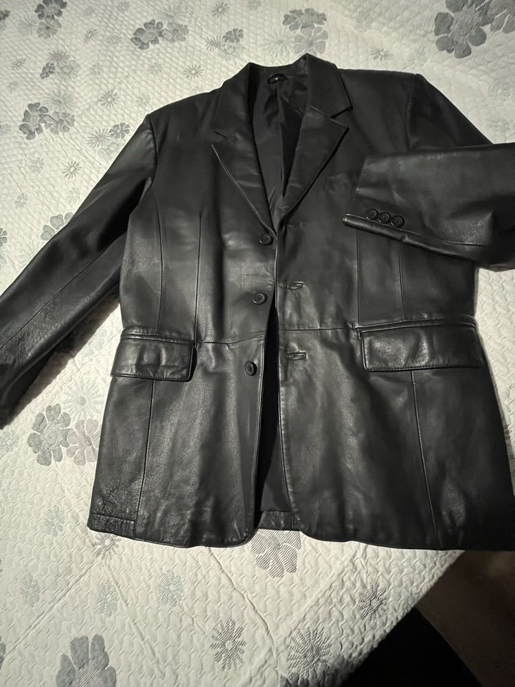 Мъжко кожено яке XL