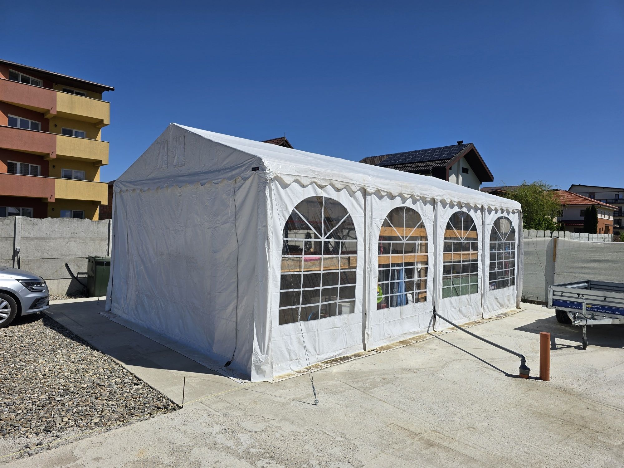 Cort evenimente garaj atelier 8m x 5m