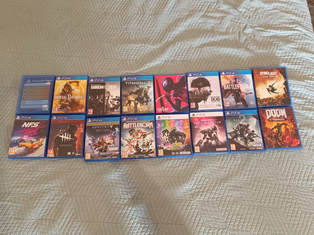Продавам игри за PS5 и PS4