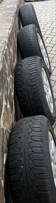 JANTE Originale Renault/Nissaan/DUSTE,Anvelope Iarna FULDA  215 6516