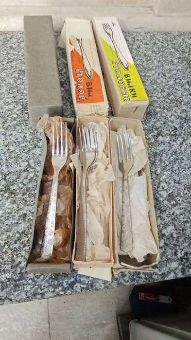 Вилки сталовые из неж. стали сделано в ССР