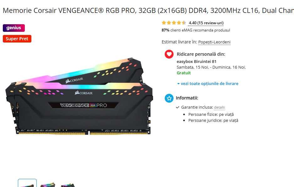 Kit gaming – i9 9900KF + Z390-F + 16GB Corsair RGB + Noctua NH-D15