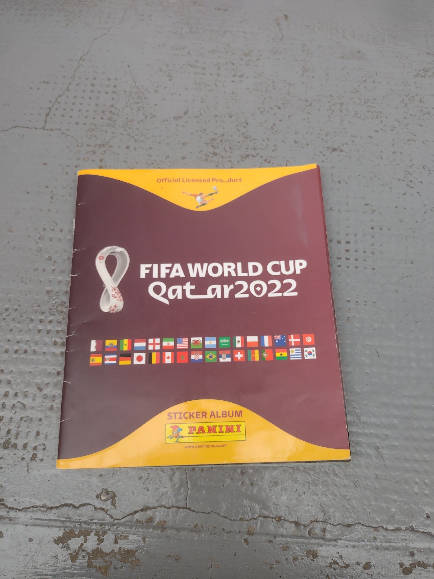 Album Panini cupa mondială complet