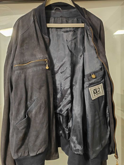 Велурено яке, бомбер, Versace