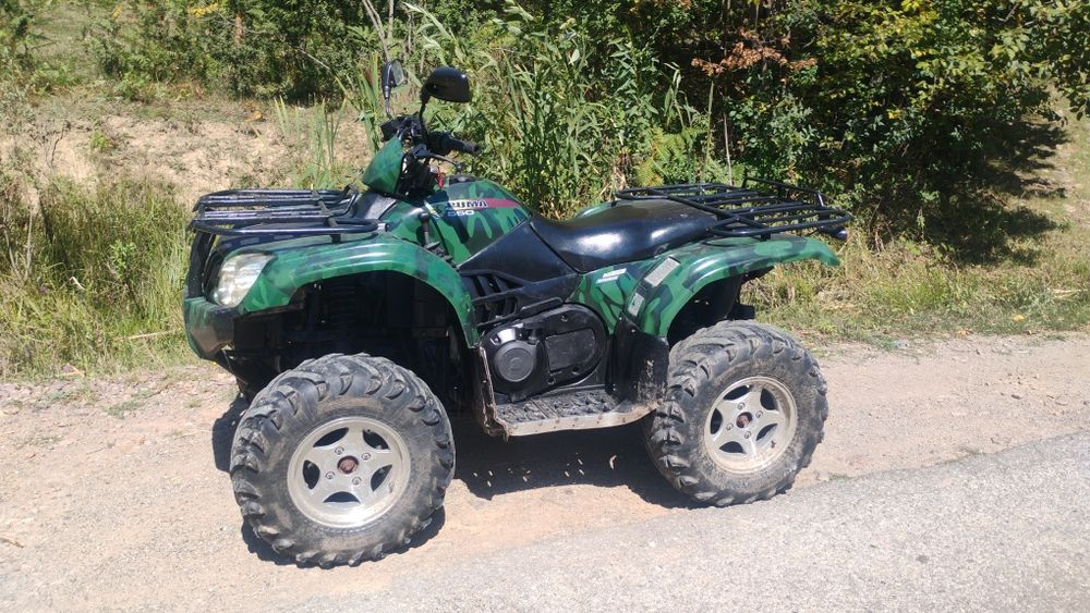Cf moto 550cc 4x4 recent adus in țară