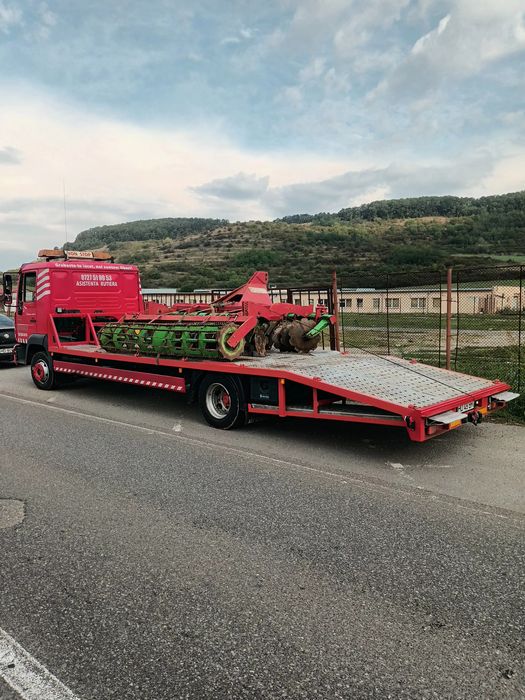 Tractari auto Deva -A1  Transport utilaje non stop