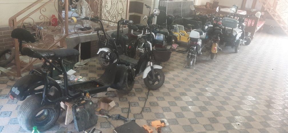REMONT Elektro Velo Skutr samokat, samakat 25Km DAN oshiydigan qberamz