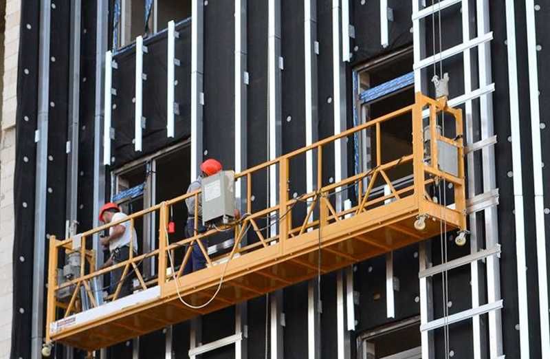 Аренда фасадной люльки / подъёмника