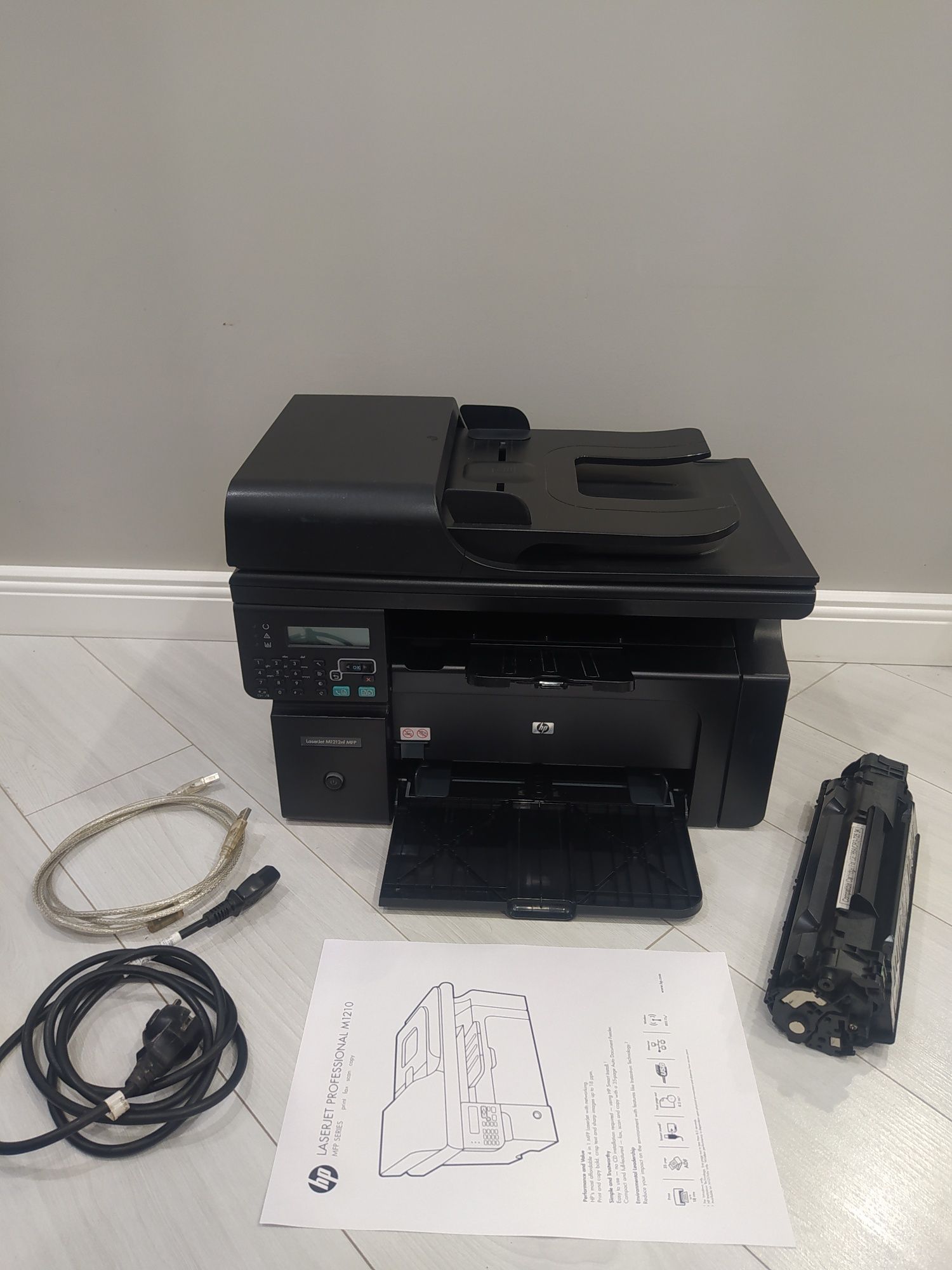 Лазерный принтер Hp laserjet M1212nf MFP