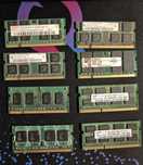 Lot memori ram de laptop DDR2/DDR3