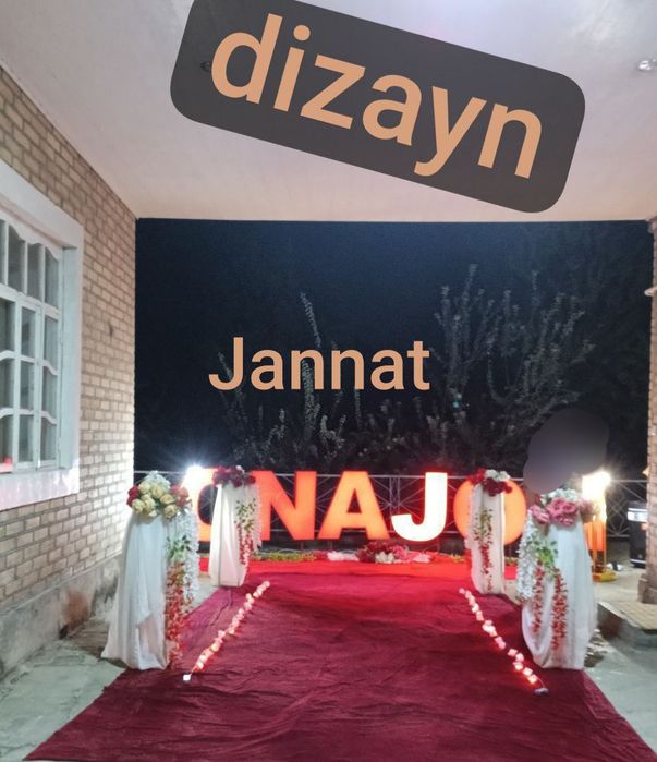 Dekorasiya xizmati 299000