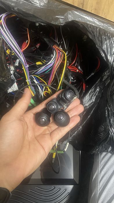 Андроид монитор симкартали Wifi USB GPS+360 камера