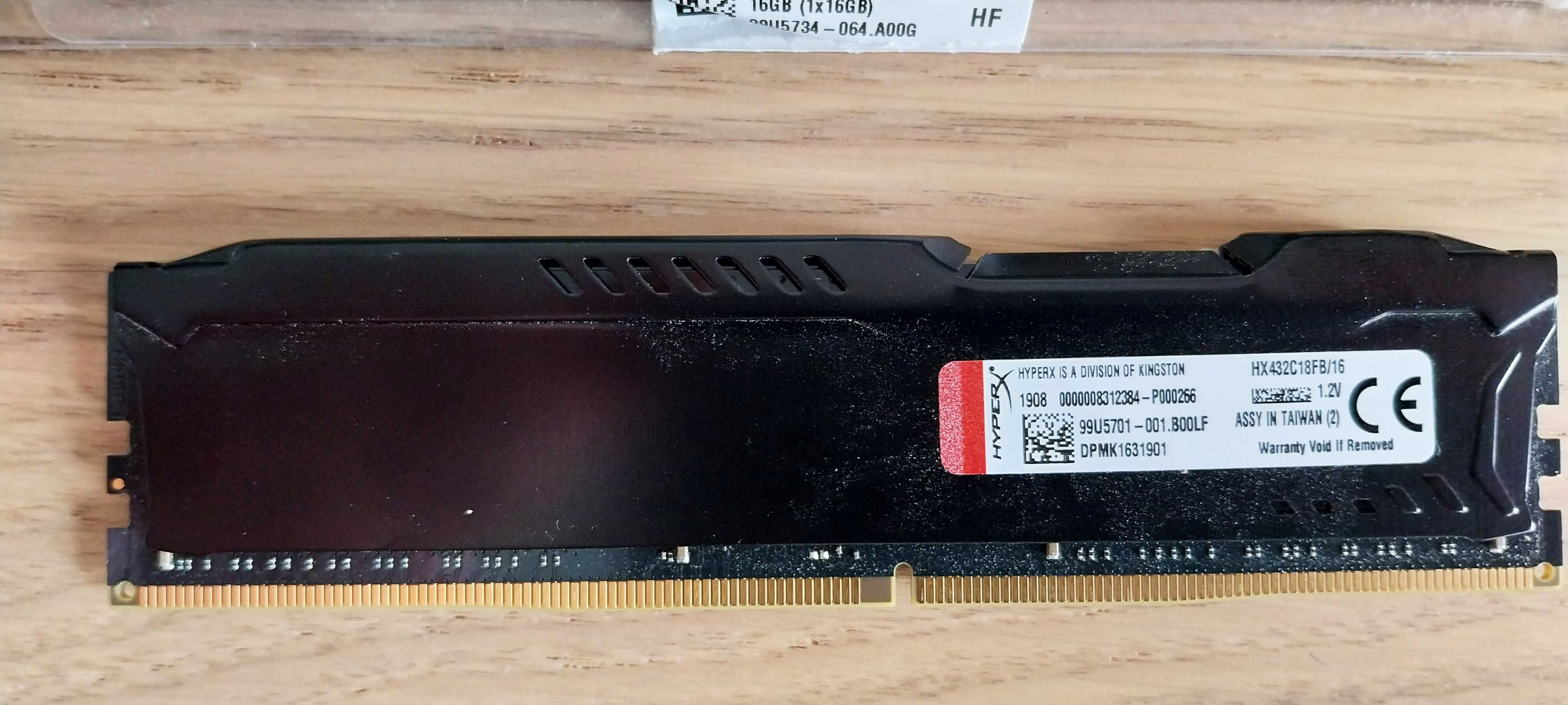 Memorie RAM Kingston HyperX 16GB CL16