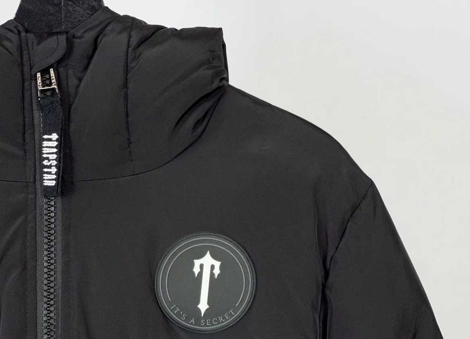 Куртка Trapstar Chest Irongate Black \ Зимний пуховик