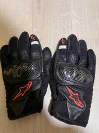 Vând mănuși moto Alpinestars(negru cu rosu)