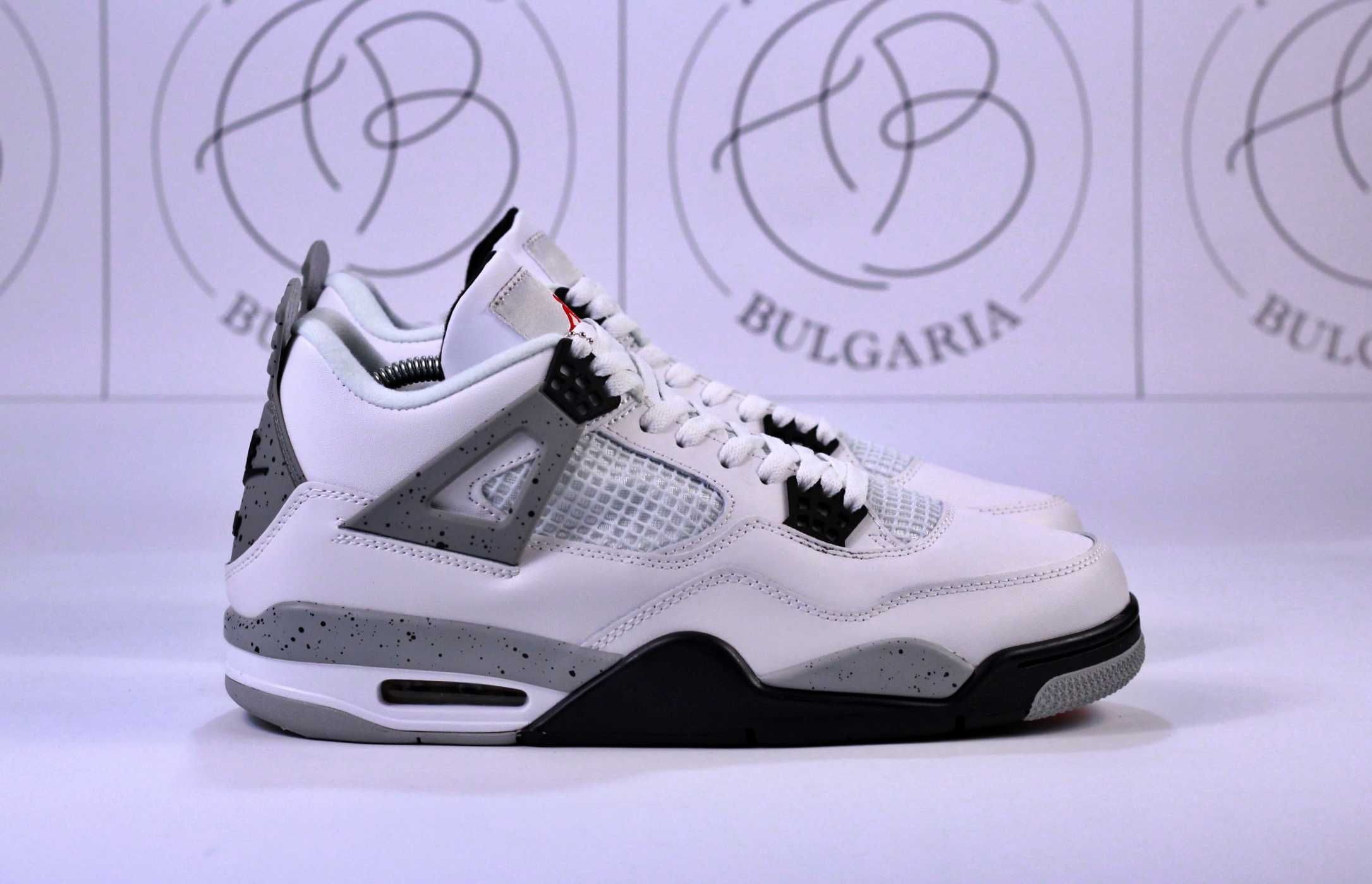 Nike Air Jordan Retro 4 University Blue Thunder White Cement Oreo