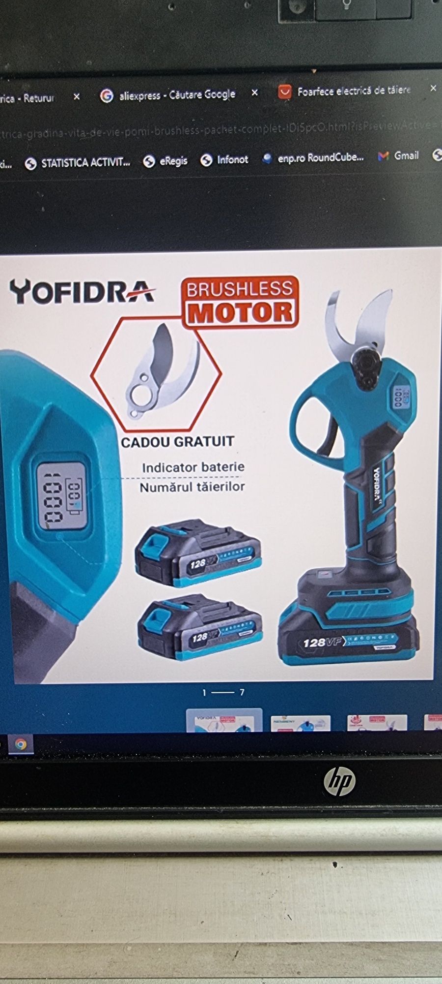 Foarfeca electrica pomi,vie Yofidra