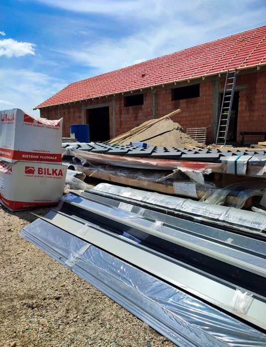 Executam acoperisuri tigla metalica si ceramica reparatii si montaj