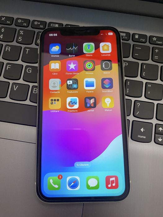 Iphone XR/ 64 gb, alb perlat, folie+ husa