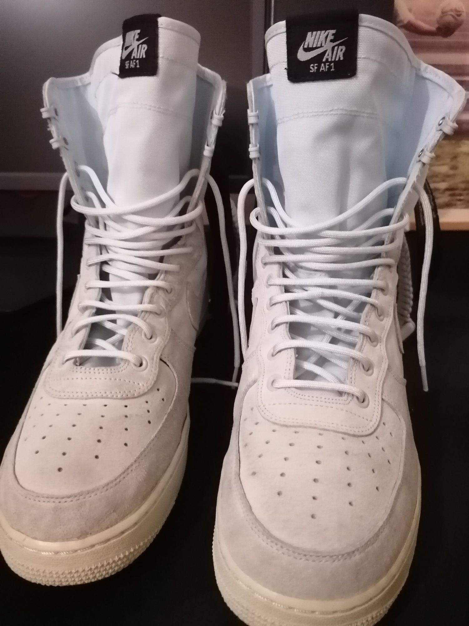 Ghete Nike Sf Air Force 1 Special Field high, blue tint, impecabile