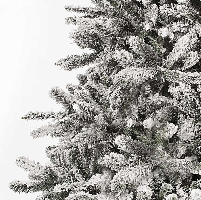 Изкуствена елха K r i n g Melbourne,  Цялата заснежена с метална стойк