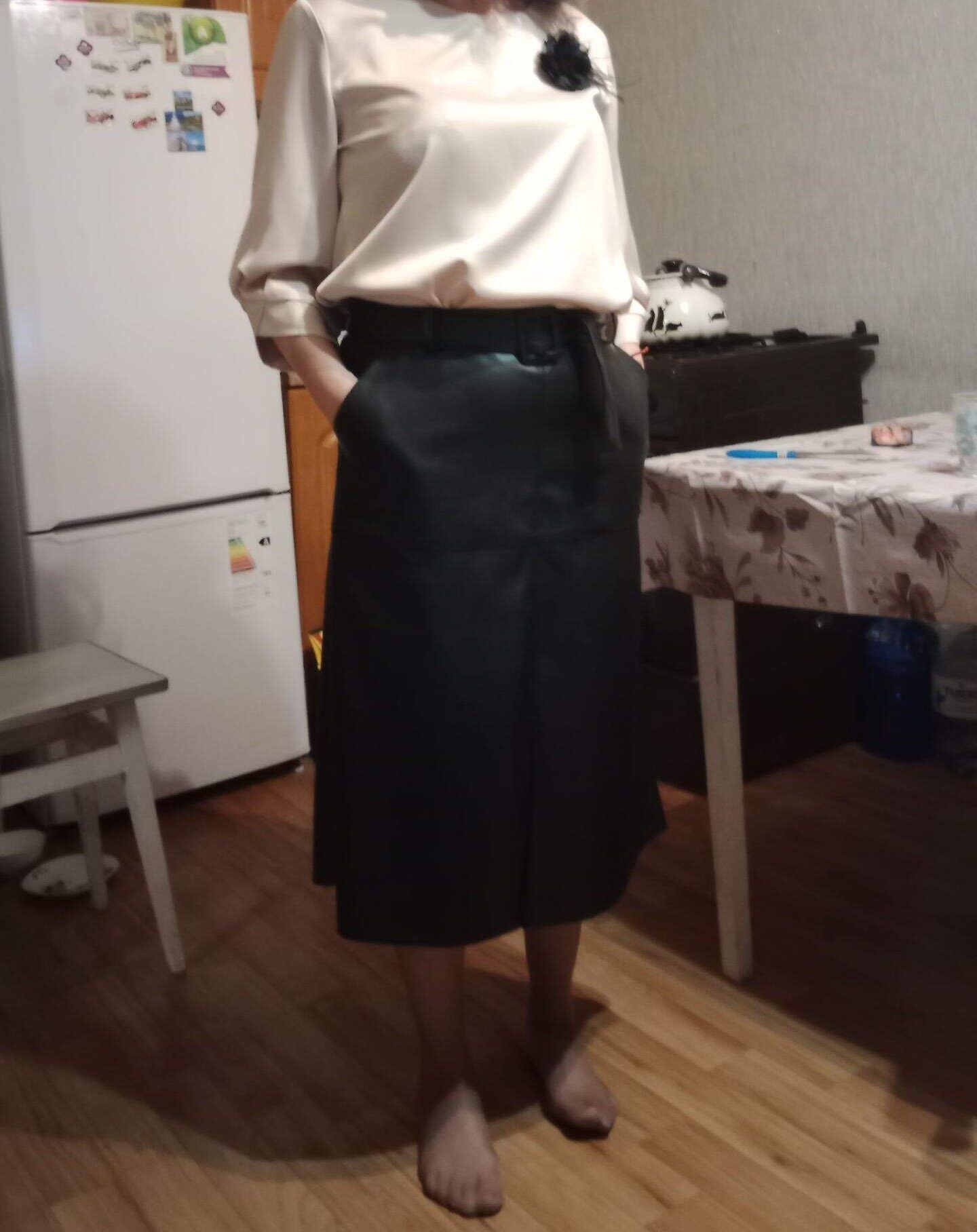 продам юбку кожаная