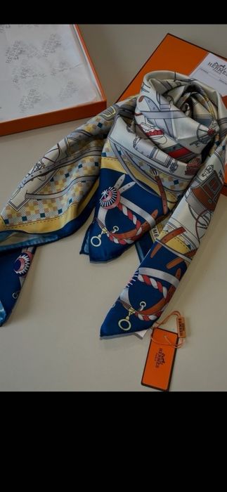 Eșarfă Hermes, model 2026, 6 modele, 90×90cm