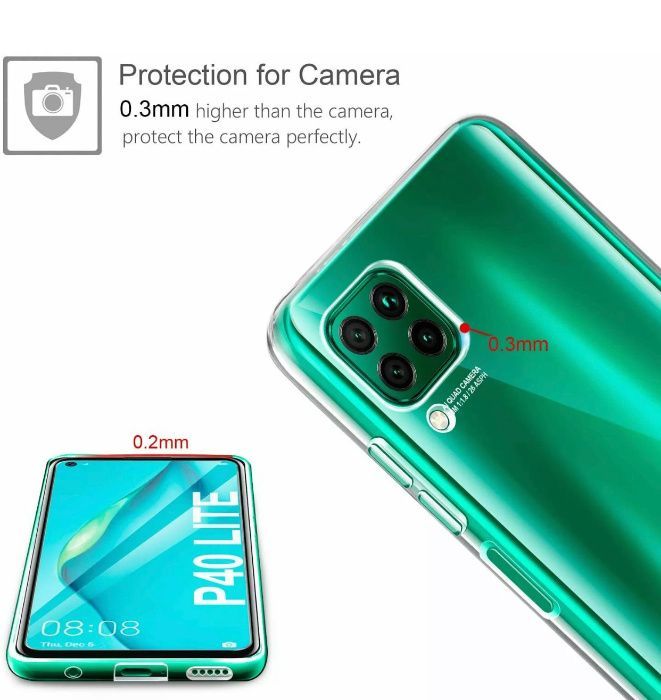 Husa CRYSTAL 360° fata + spate pt Huawei P40 Lite / P40 Lite 5G