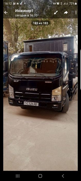 Isuzu CNG 2010 yili