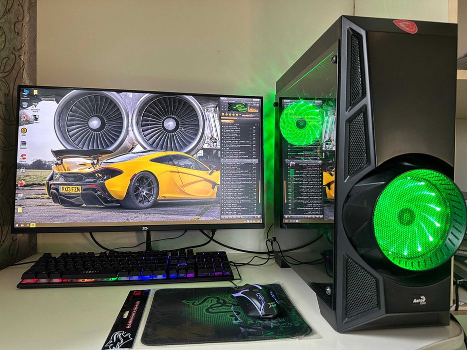 Игровой компьютер i5-6500 четырех ядер 3,6 GHz, видеокар GTX 1060 6 Gb