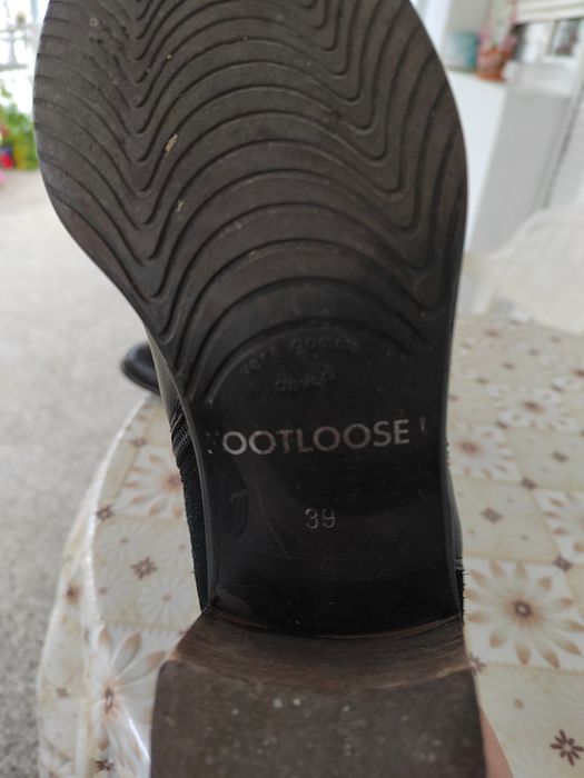 Ботуши, естествена кожа и велур