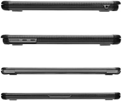 Нов MacBook Air 15" Калъф Черен TPU + Клавиатурен Капак А3241 А3114